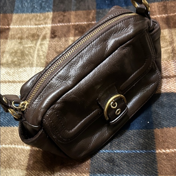 Coach Handbags - Coach Brown Crossbody Bag